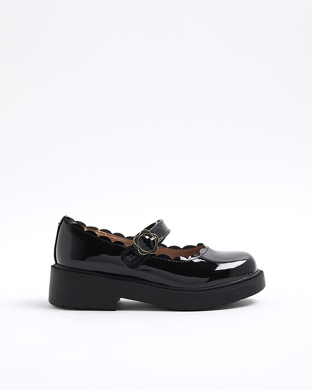 Mini Girls Black Mary Jane Shoes | River Island UK & IE