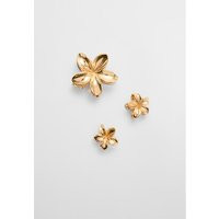 Pack of 3 floral hair clips - Women's fashion | Stradivarius United Kingdom | Stradivarius (UK)