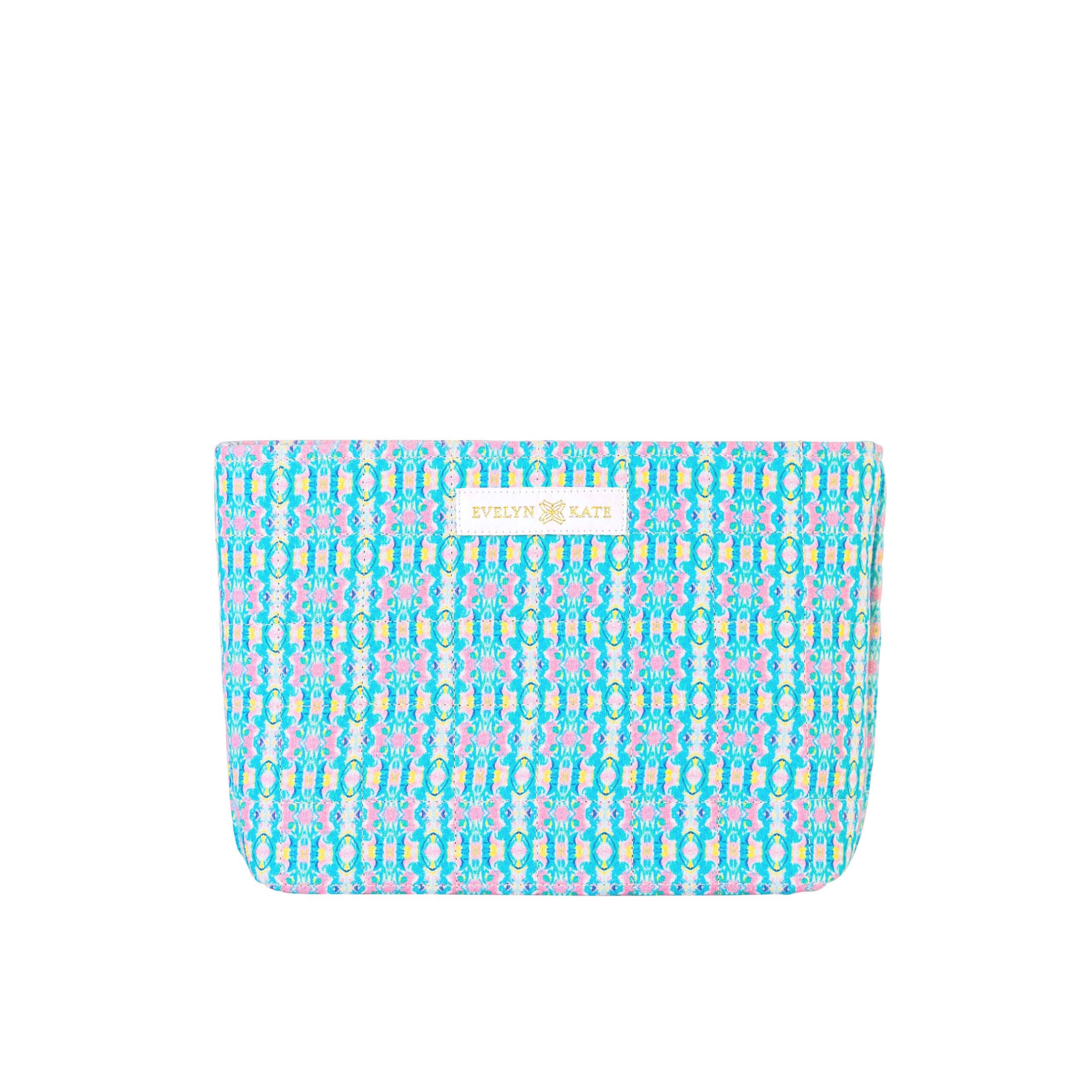Abaco Quilted Zipper Pouch - EVELYN & KATE | EVELYN & KATE (US)