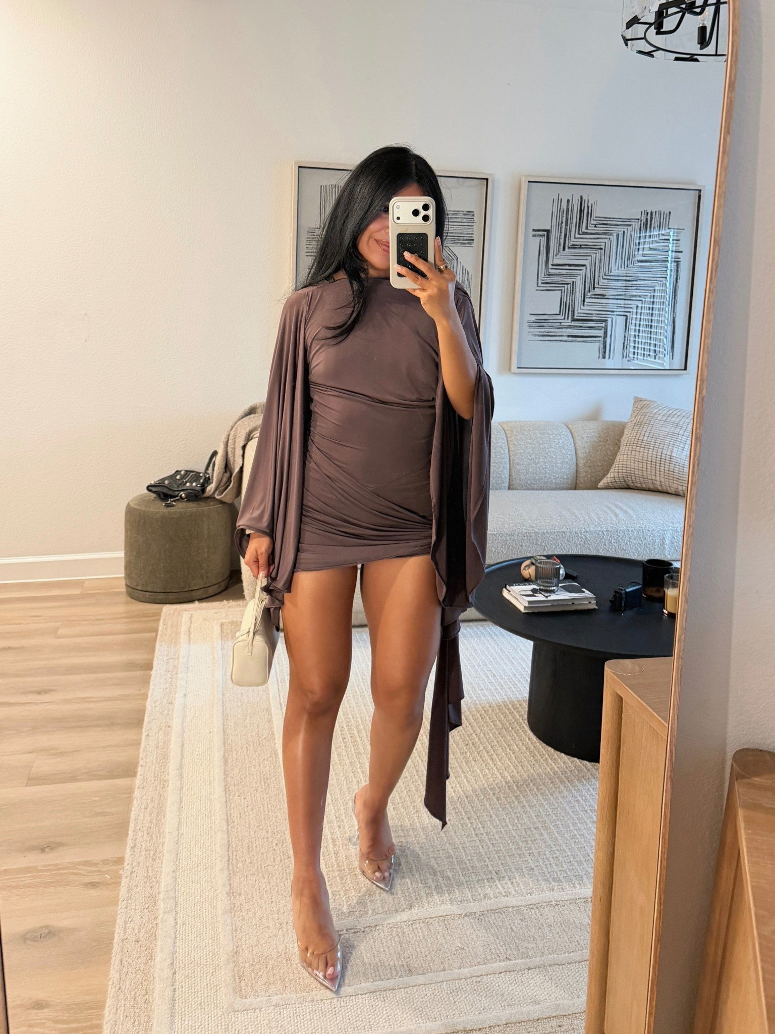 Easy night out romper! 💜 Wearing size small!