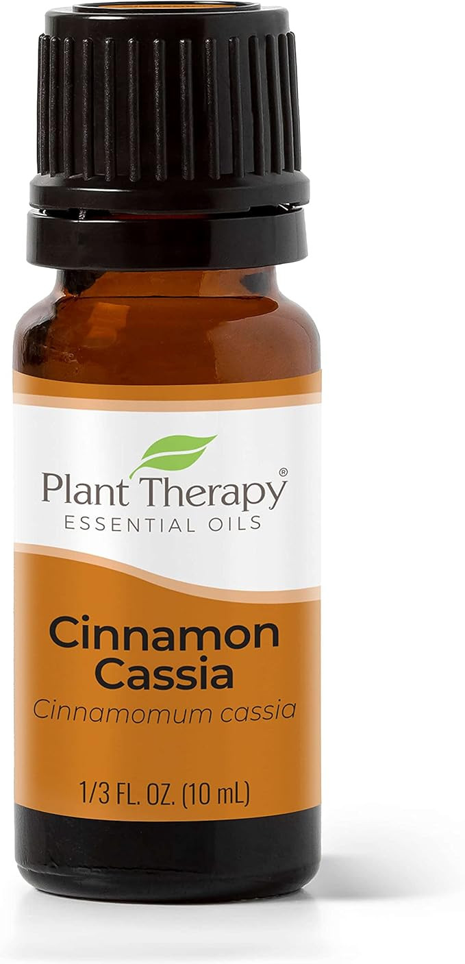 Plant Therapy Cinnamon Cassia Essential Oil 10 mL (1/3 oz) 100% Pure, Undiluted, Therapeutic Grad... | Amazon (US)