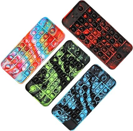 QDASZZ Pop Game Controller Gamepad Shape Push pop Bubble Sensory Fidget Toy Autism Special Needs ... | Amazon (US)