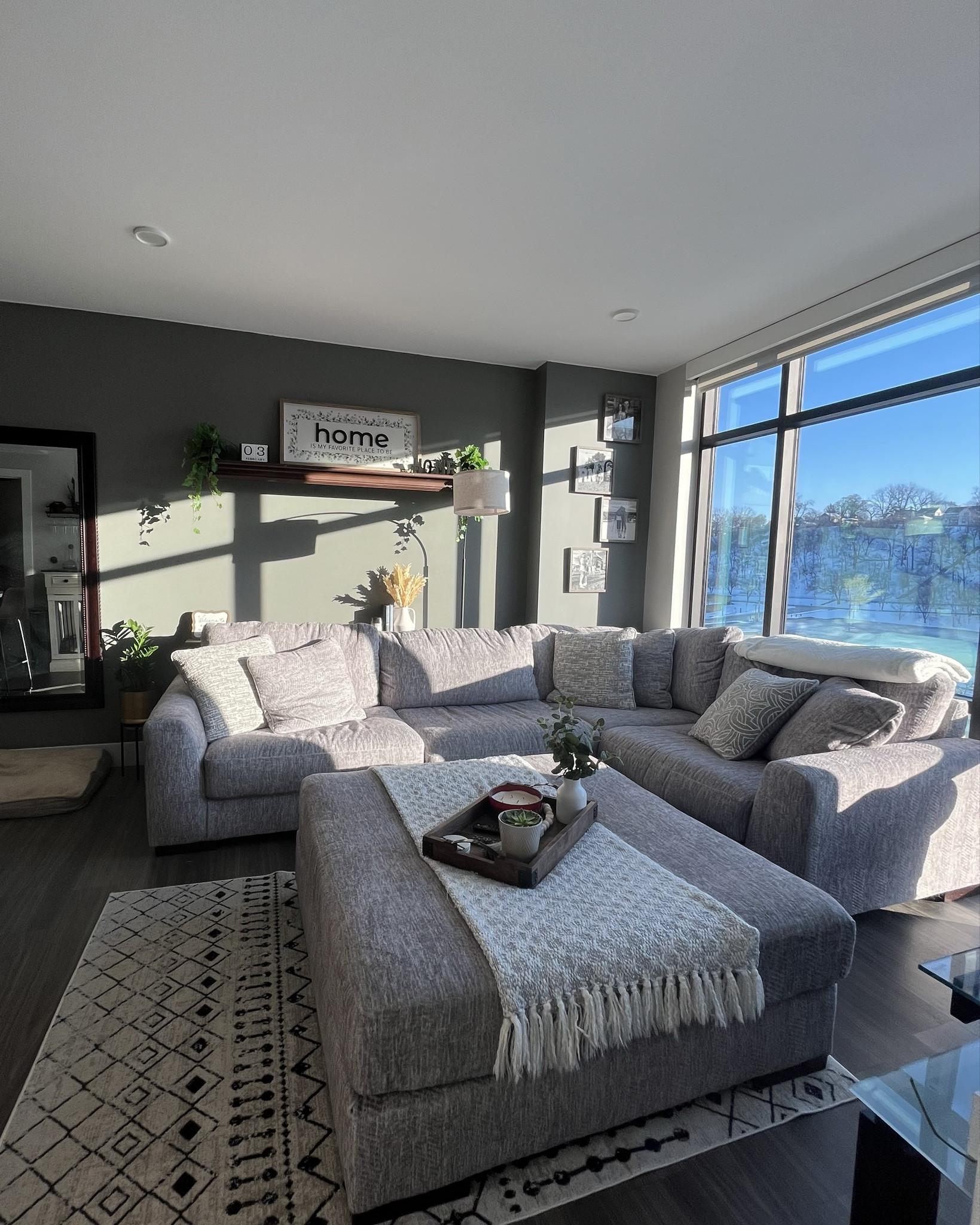 I am obsessed with our living room couch! & it’s the coziest! The oversized ottoman really brings it all together. We often push the ottoman in to make a huge bed for movie nights & guests! 

#LTKfamily #LTKhome