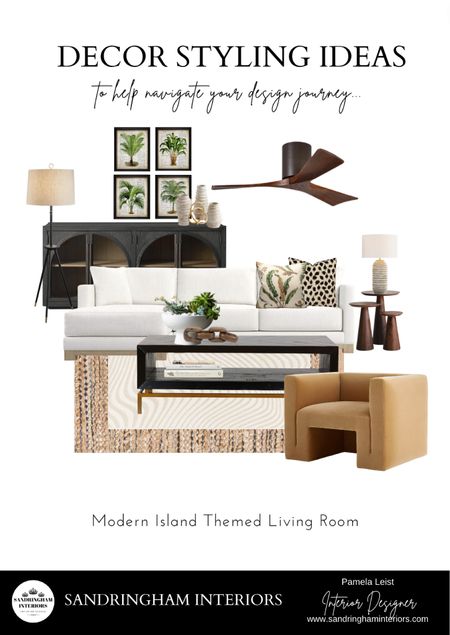 Home Decor Styling Ideas | Modern Island Themed Living Room 

Sofa
Lounge Chairs
Ceiling Fan
Rugs
Botanical Art
Table Lamps
Home Decor

#LTKFind #LTKhome #LTKstyletip