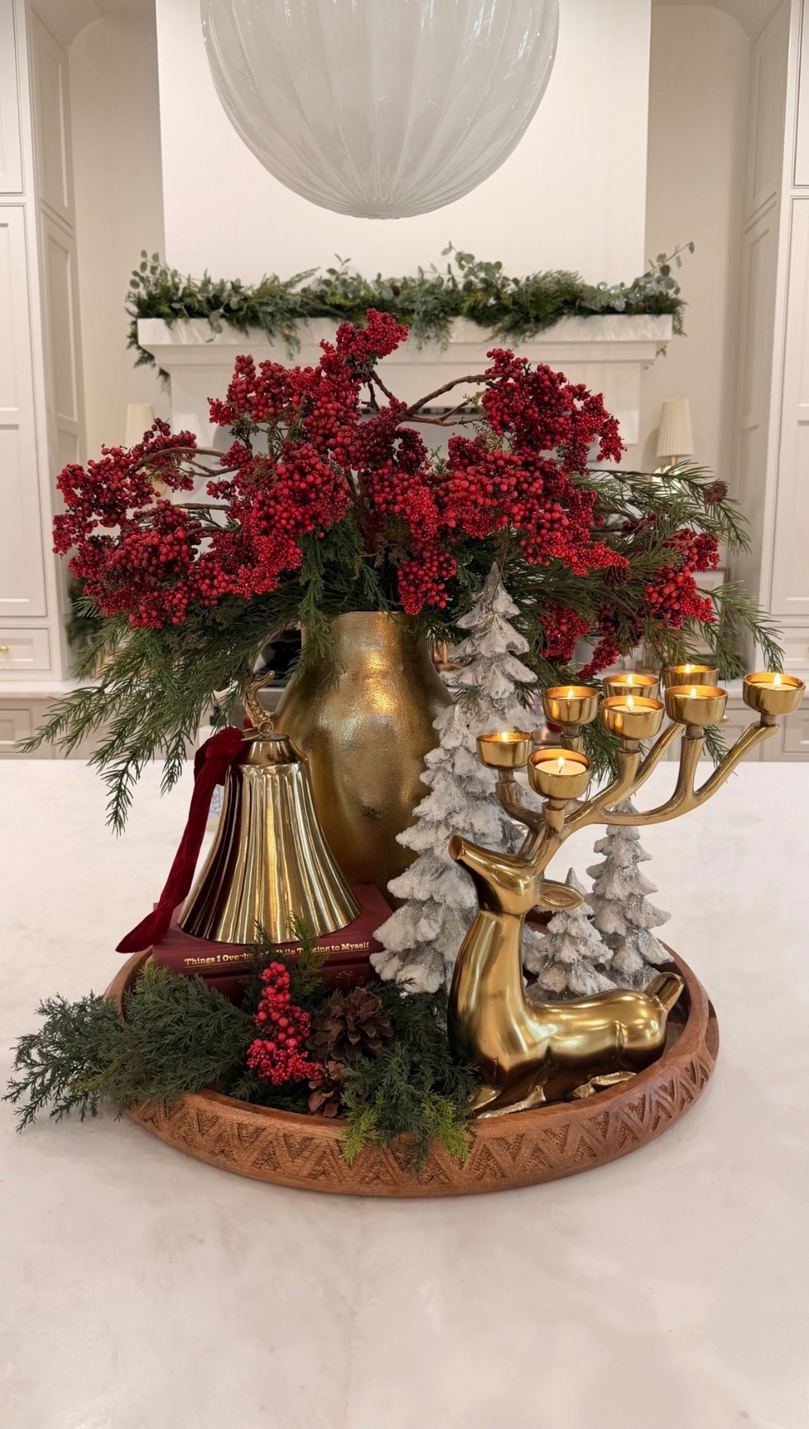 Elegant centerpiece! 

#LTKSeasonal #LTKHome #LTKHoliday