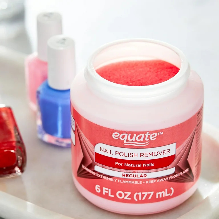 Equate Regular Nail Polish Remover Dip-It Jar, 6 fl oz | Walmart (US)