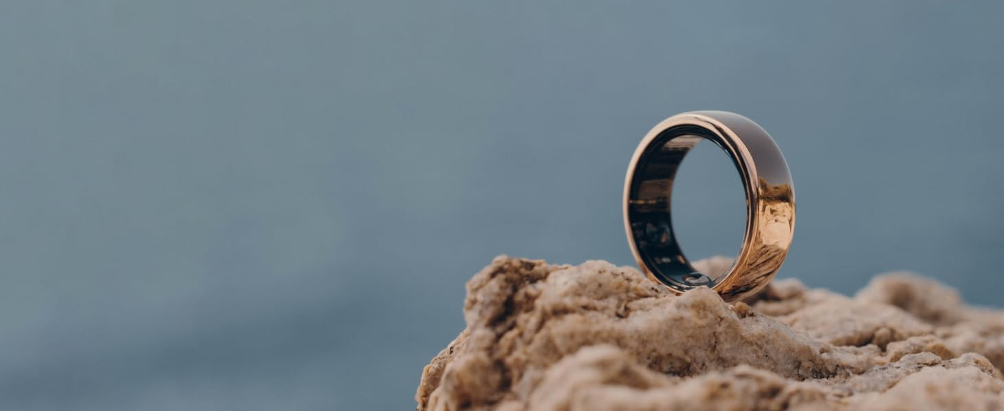 Oura Ring Gen3 Horizon - Silver - Size 8 - Smart Ring - Size First with Oura Sizing Kit - Sleep T... | Amazon (US)