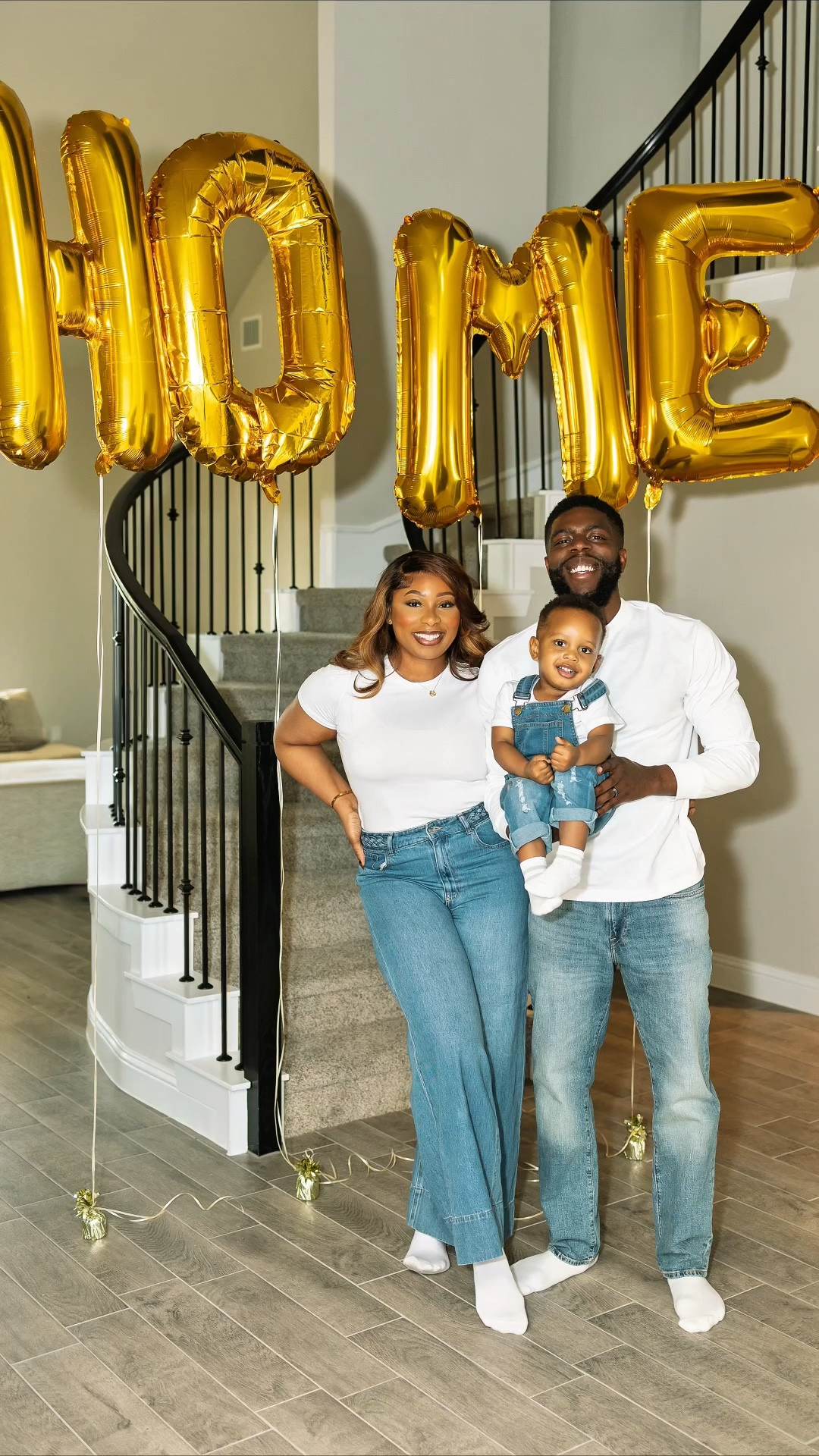 What we wore for our new home Photoshoot. Denim and white styled, family photoshoot, new home 

#LTKFamily #LTKKids #LTKStyleTip