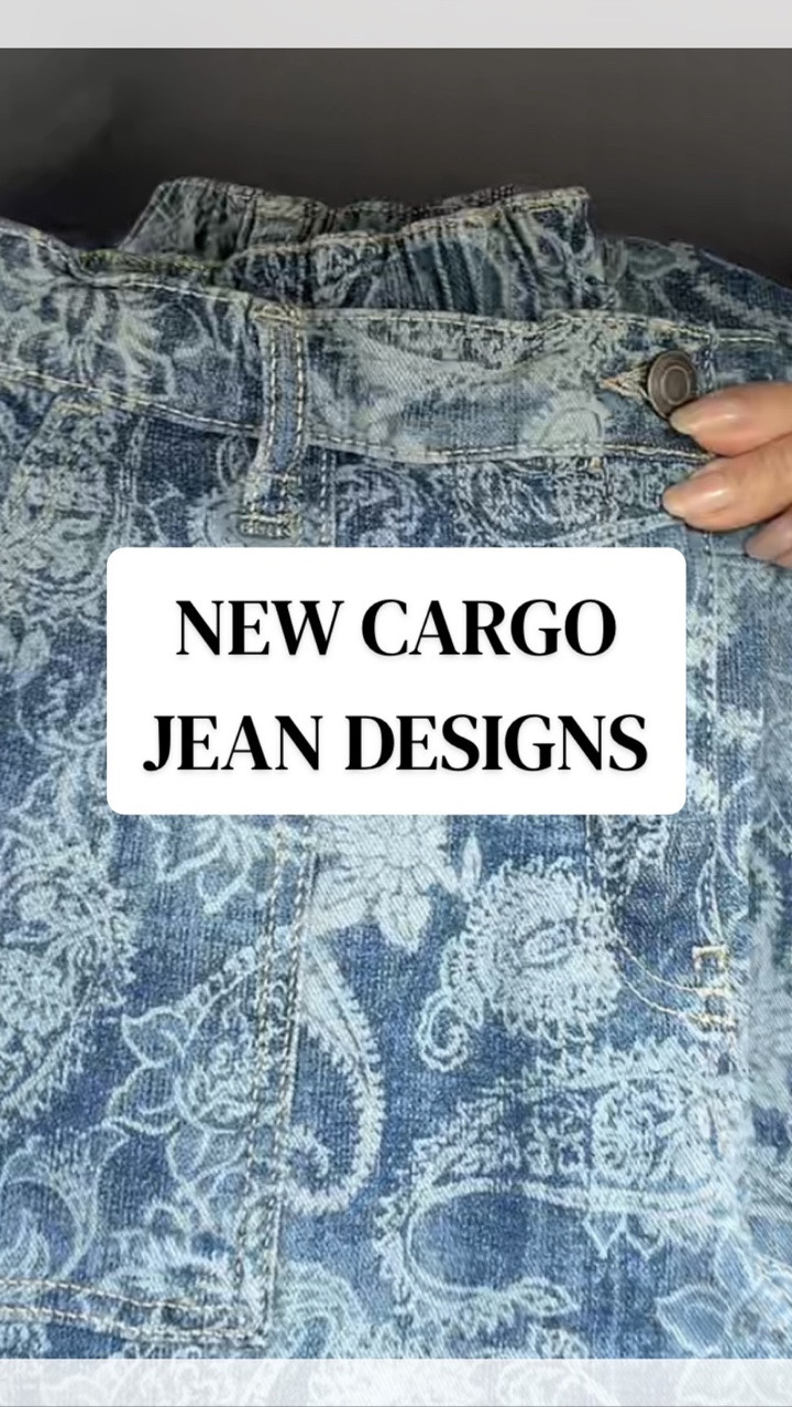 Loving the NEW cargo jean designs from @Walmart #cargojeans #walmartfashion #walmartbaddies