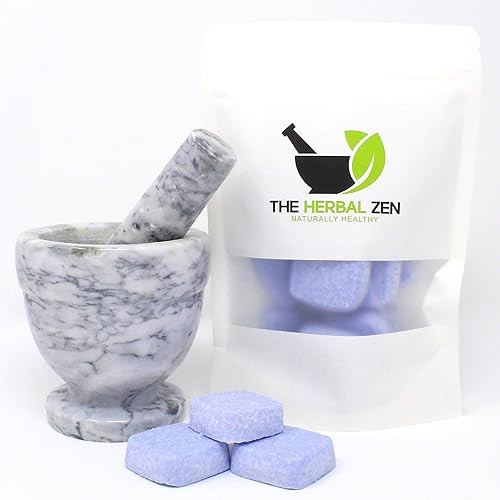 Sleepytime Shower Steamers with Lavender and Roman Chamomile by The Herbal Zen 10-pk Aromatherapy... | Amazon (US)
