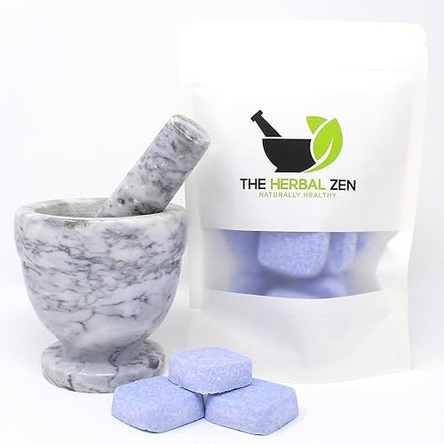 Sleepytime Shower Steamers with Lavender and Roman Chamomile by The Herbal Zen 10-pk Aromatherapy... | Amazon (US)