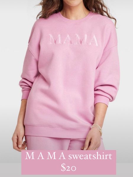 Mama sweatshirt $20 

#LTKsalealert #LTKstyletip #LTKfindsunder50