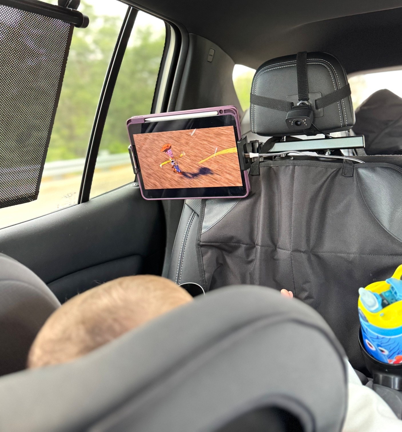 The best iPad holder for our long car ride to Disney! 

#LTKTravel #LTKFamily #LTKKids