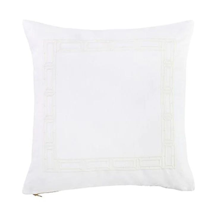 Ivory Empire Trim Pillow | Caitlin Wilson Design