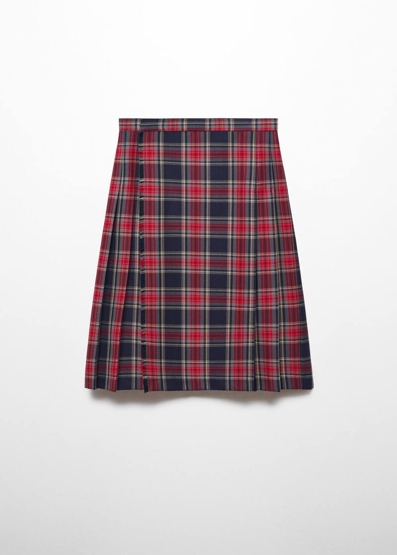 Geplooide midirok -  Dames | Mango Nederland | MANGO (NL)