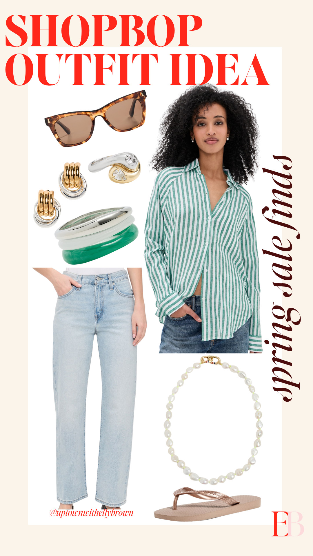 Spring Sale Finds: Chic Shopbop Outfit Idea for a Put-Together, Effortless Look 

 #LTKootd #LTKSeasonal #LTKSaleAlert