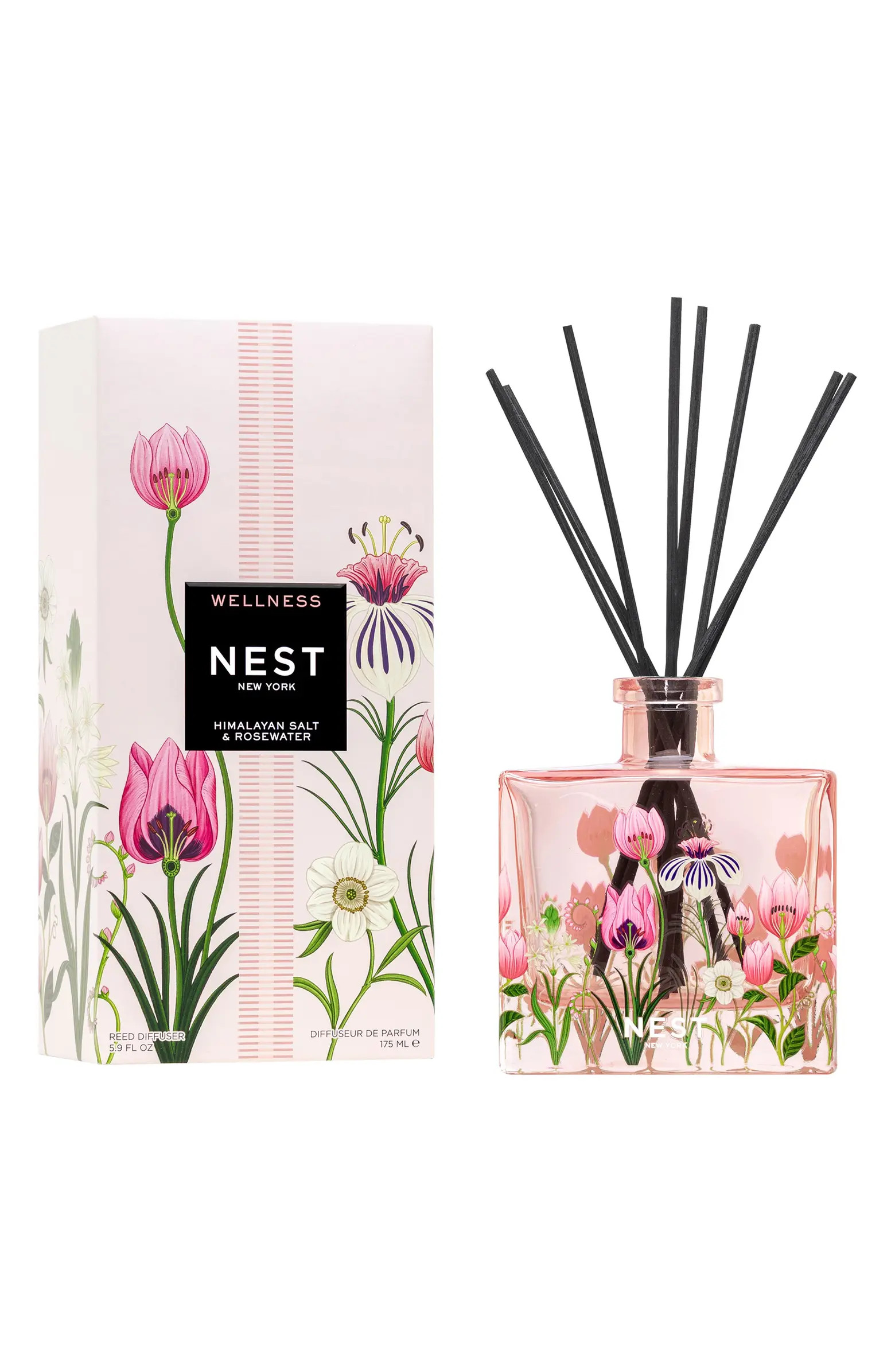 Himalayan Salt & Rosewater Decorative Reed Diffuser | Nordstrom
