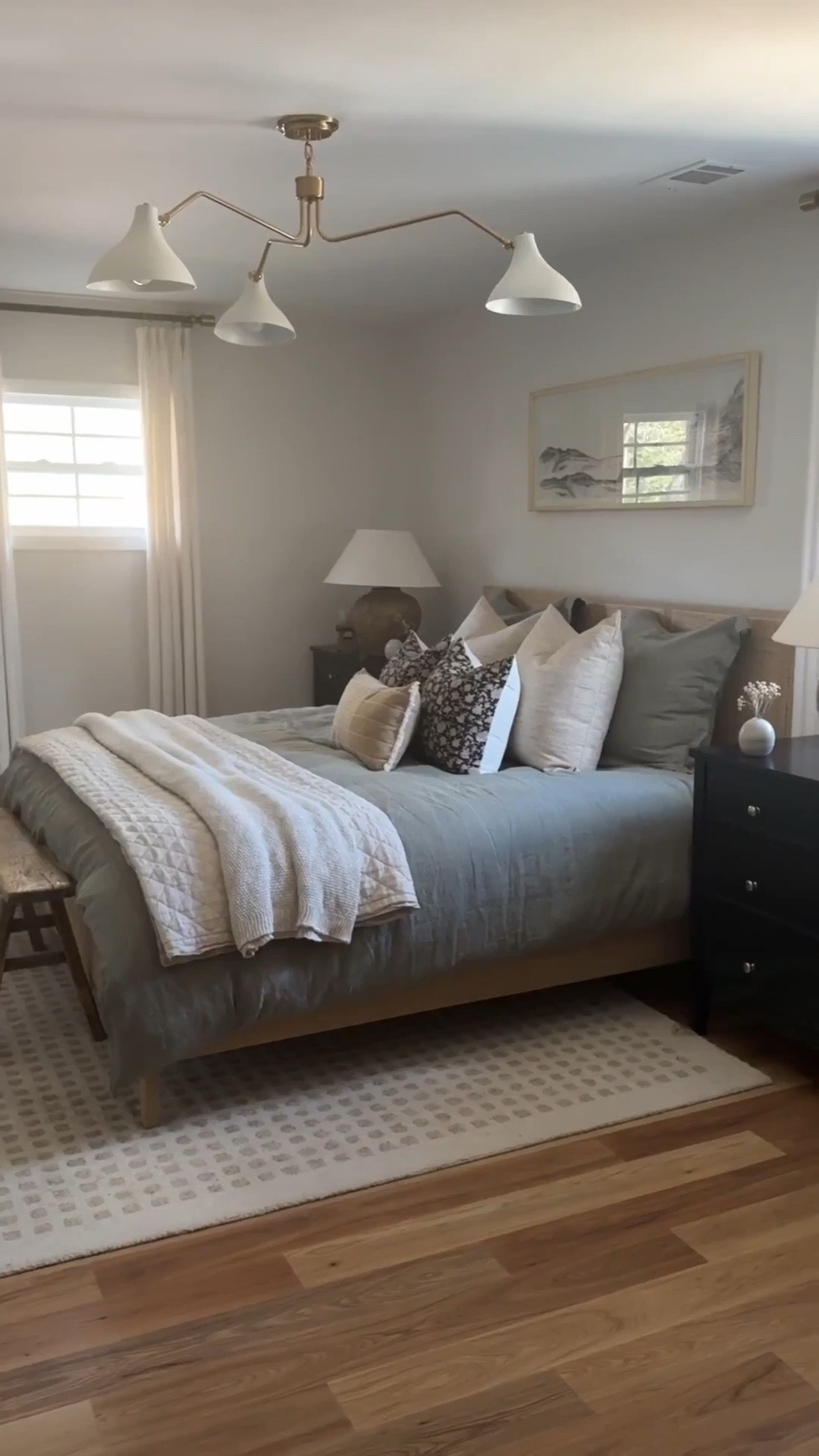 Master bedroom decor, bedding, cozy home decor, nightstands, bedroom rug, bedroom inspiration, throw pillows #bedroom

#LTKHome #LTKSaleAlert #LTKSeasonal