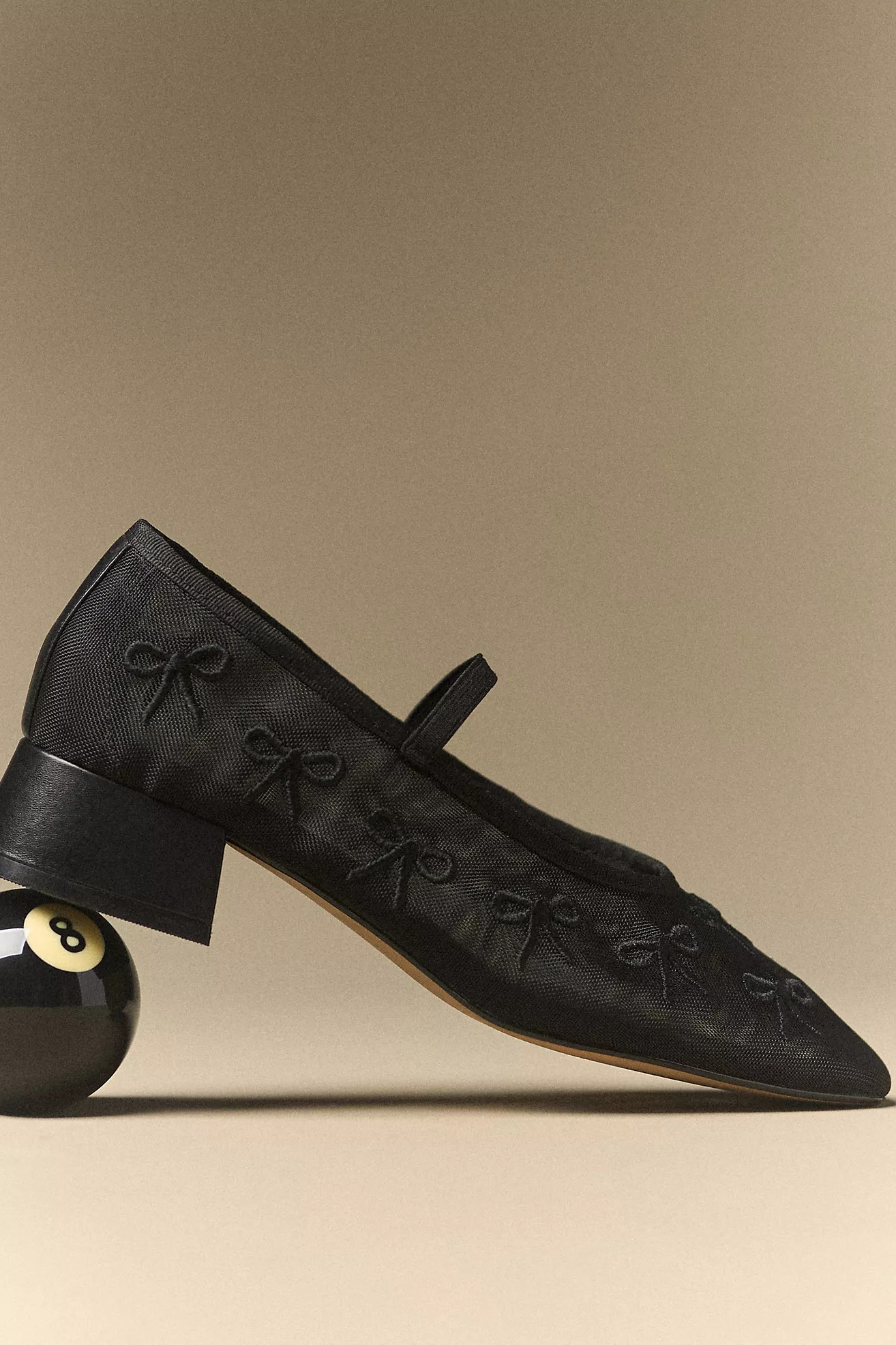 Maeve Mesh Block Heels | Anthropologie (US)