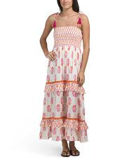 Mel Tiered Cover-up Dress | TJ Maxx