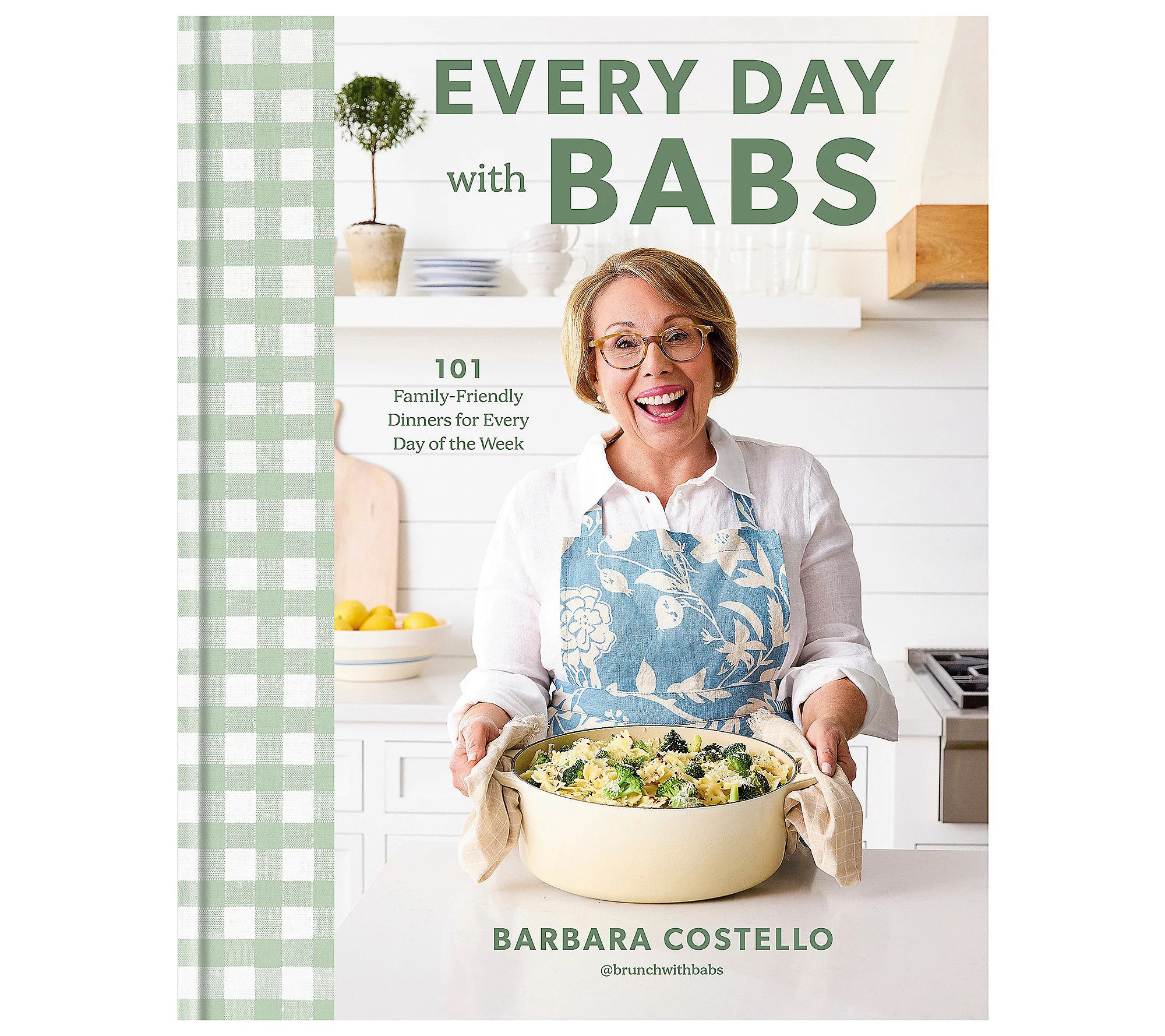Ships 4/8 Every Day with Babs Cookbook By BarbaraCostello | QVC