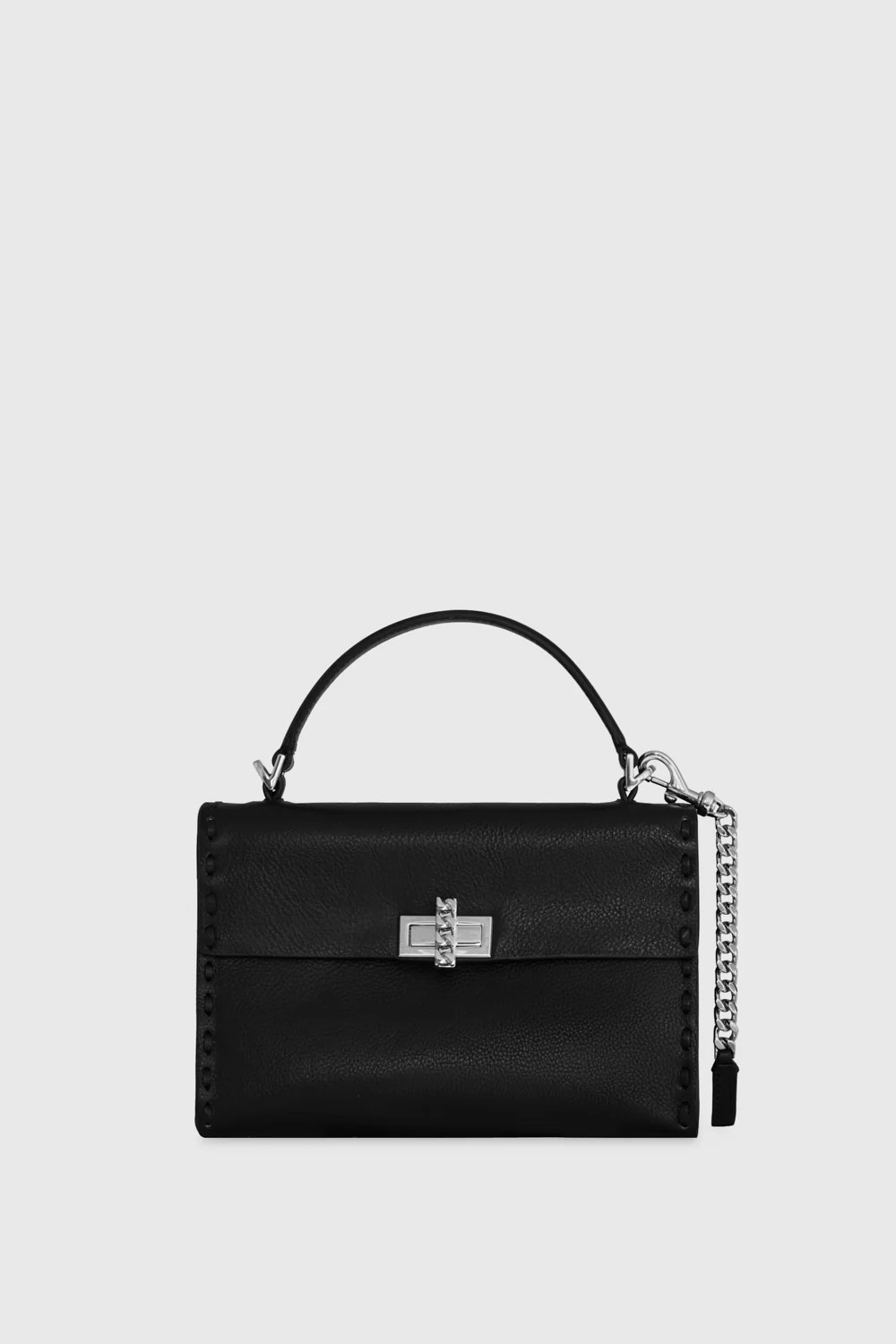 Rebecca Minkoff Frozen Chain Crossbody Bag In Black | Rebecca Minkoff