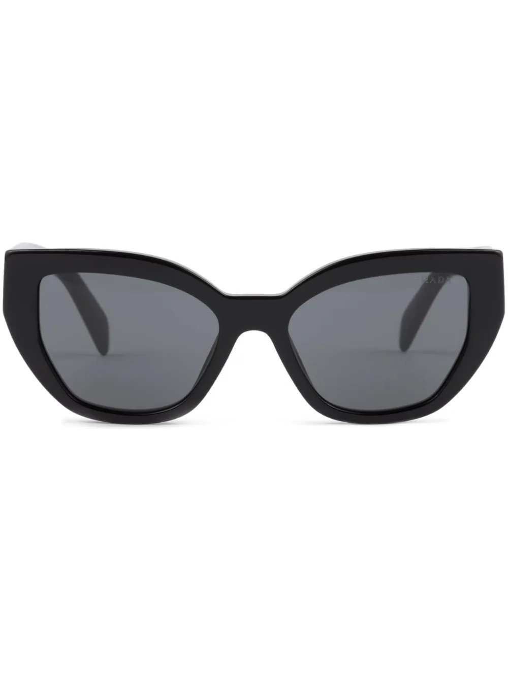 Prada Eyewear cat-eye sunglasses - Black | Farfetch Global
