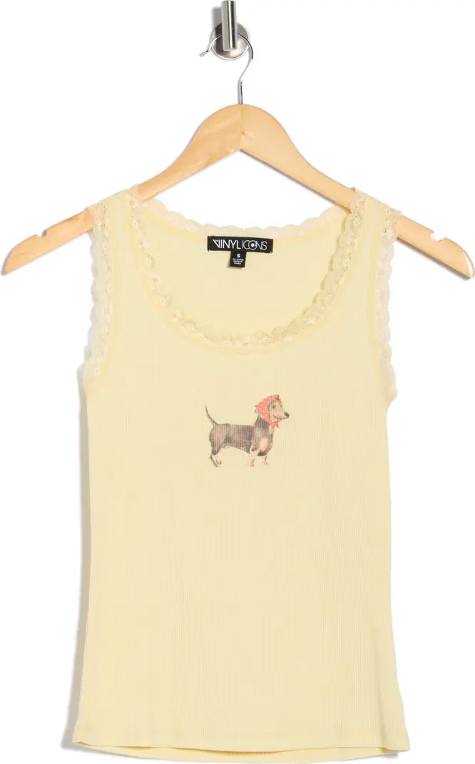 Vinyl Icons Rib Dog Graphic Tank | Nordstromrack | Nordstrom Rack
