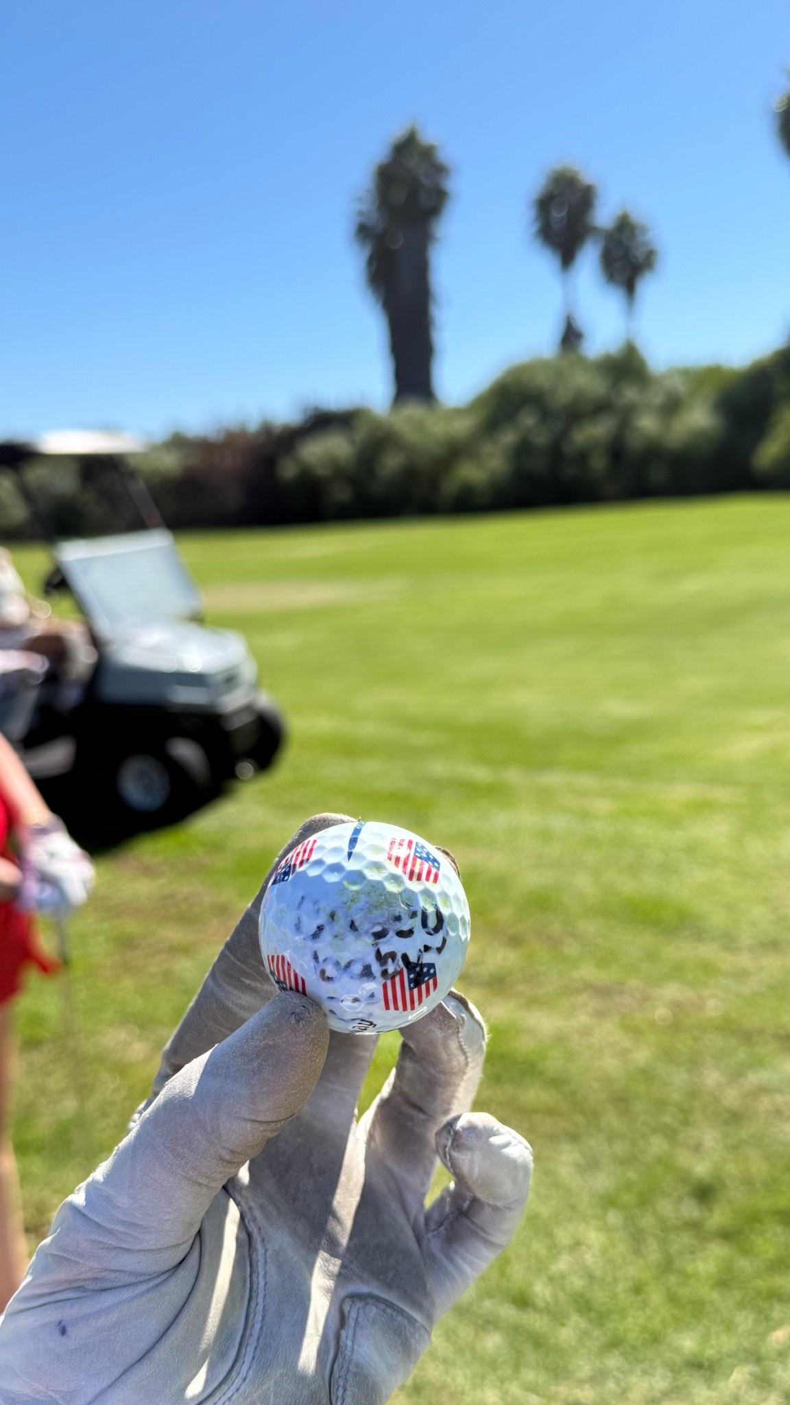 Drove the sharpie right off of this one 🇺🇸

#golf #golfgirls 

#LTKSeasonal #LTKActive #LTKGiftGuide