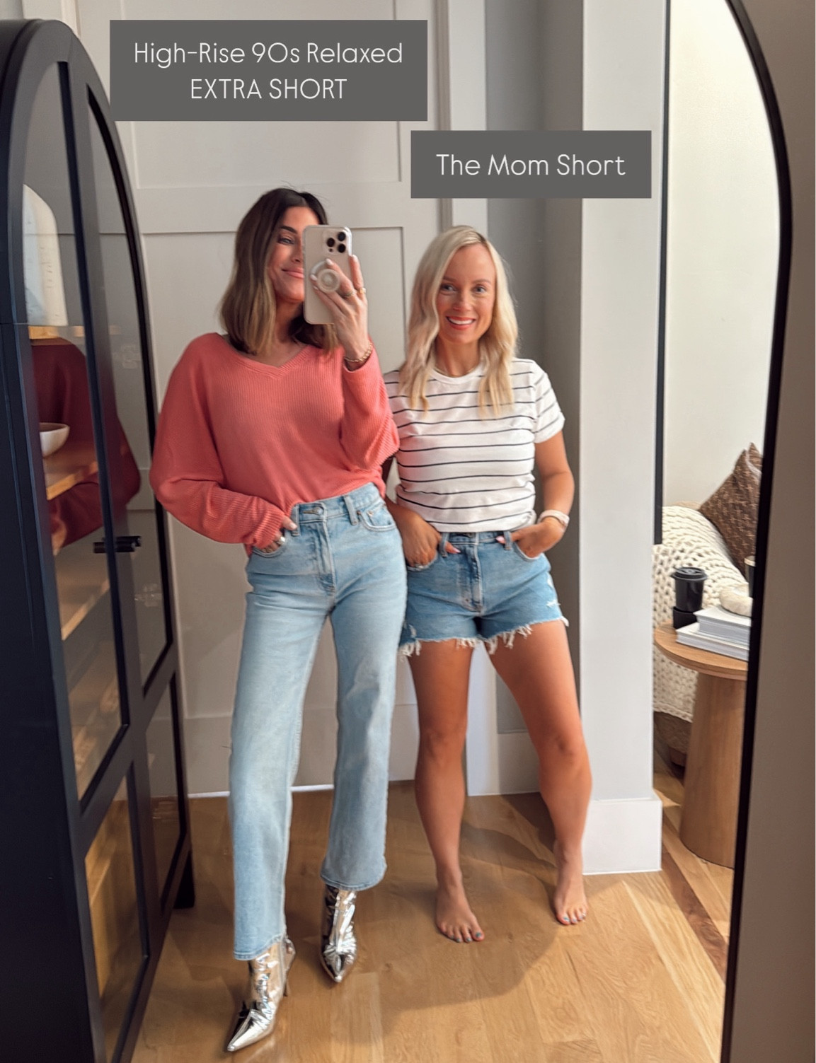 I wanted my jeans cropped, so I snagged the extra short length in these. Heather’s denim shorts are my favorite style year after year! I’m in size 24 and she’s in size 26.

 @abercrombie #ad

#LTKSaleAlert #LTKFindsUnder100 #LTKFindsUnder50