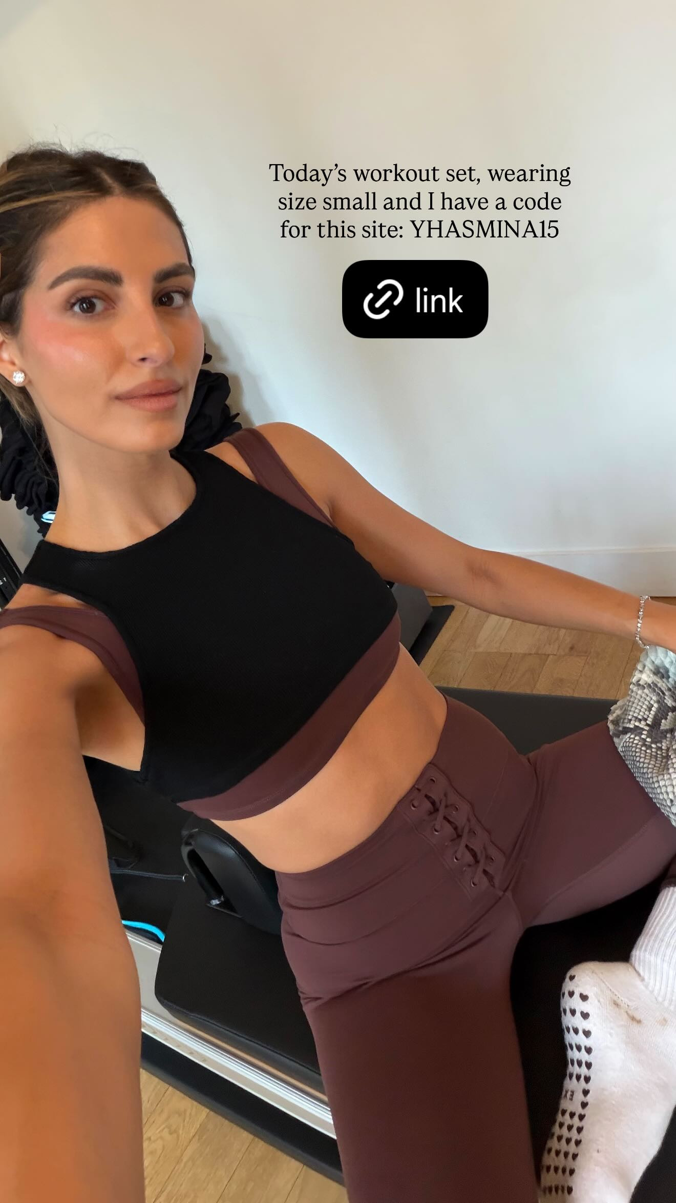 Use code YHASMINA15 on my workout set! 

 #LTKfitnessgoals #LTKActive