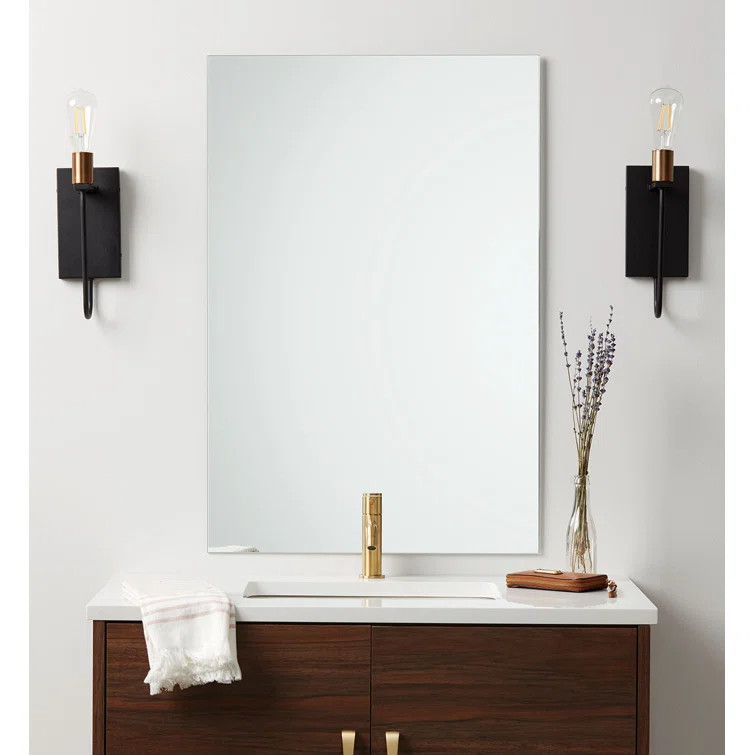 Frameless Modern & Contemporary Vanity Mirror | Wayfair North America