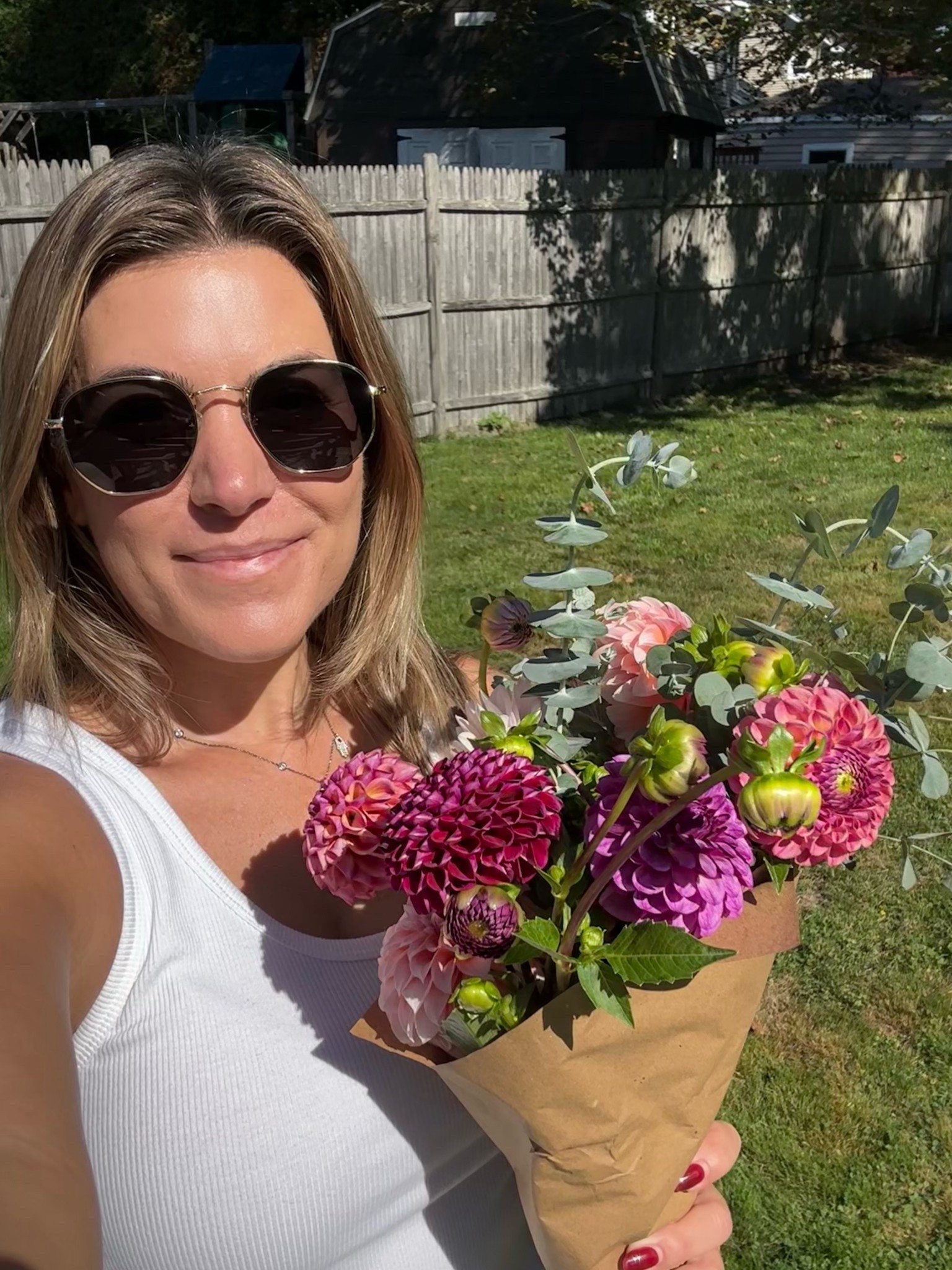 Sunday Market #ootd
Affordable sunglasses to wear everyday, white ribbed tank to pair with denim and low profile sneakers

#LTKSeasonal #LTKFindsUnder50 #LTKFindsUnder100