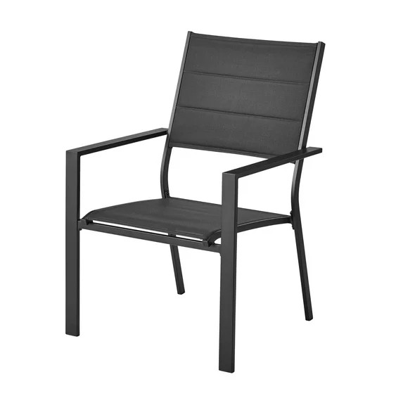 Mainstays Dashwood 7-Piece Steel Outdoor Dining Set, Black | Walmart (US)