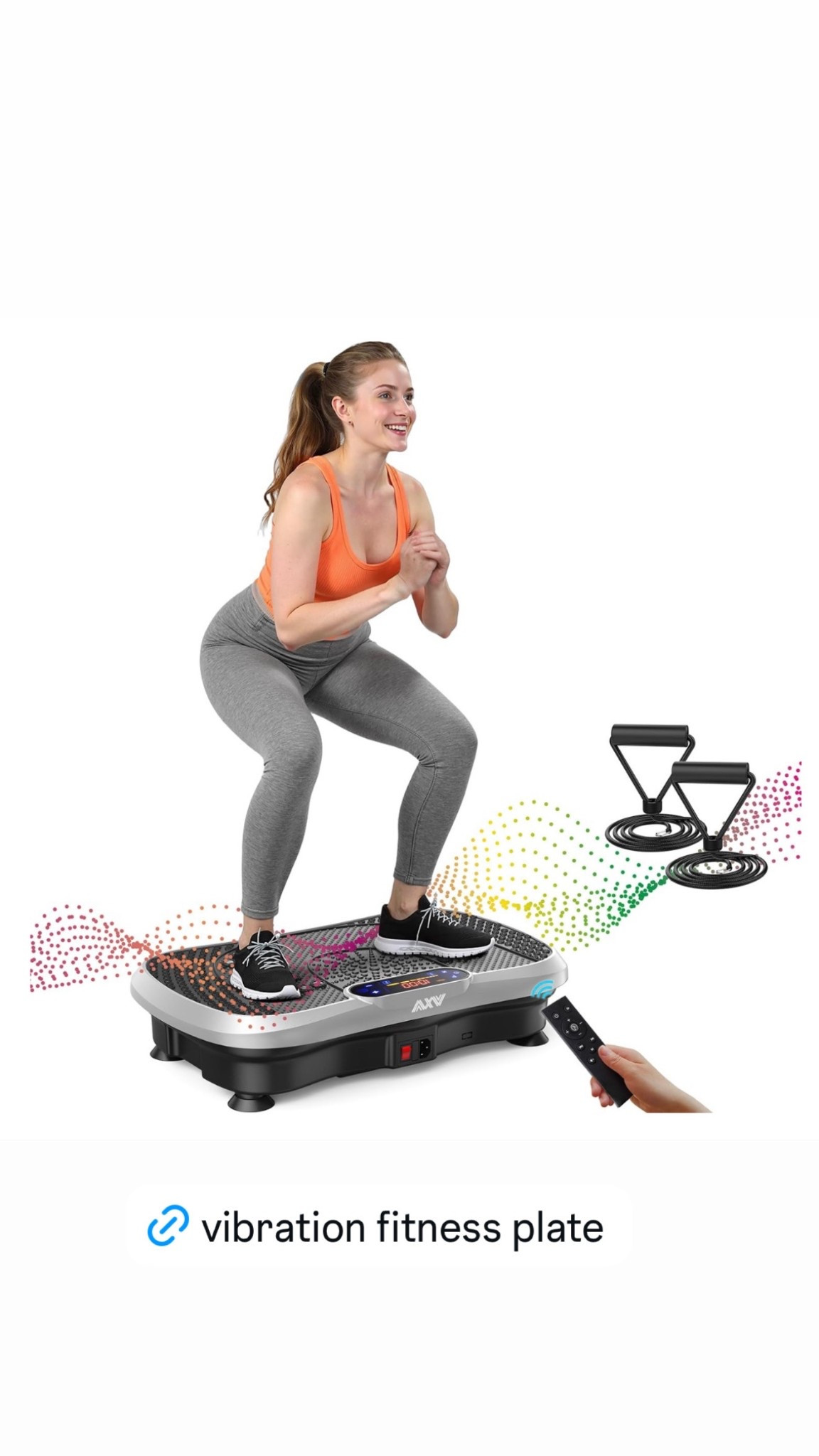 Vibration fitness plate. Lymphatic drainage, calorie burn 

#LTKselfcare #LTKmorningroutine #LTKfitnessgoals