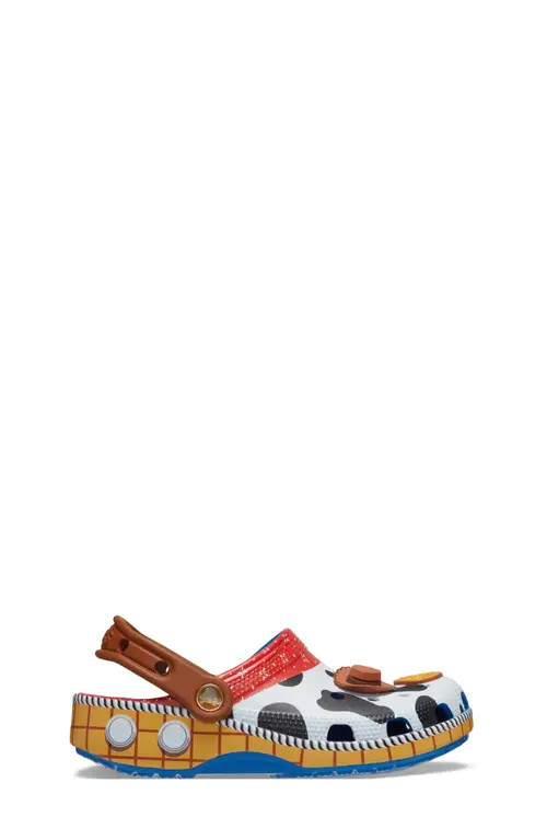 CROCS Kids' Disney® Pixar Toy Story® Sheriff Woody Classic Clog in Blue Jean at Nordstrom, Size 8 | Nordstrom