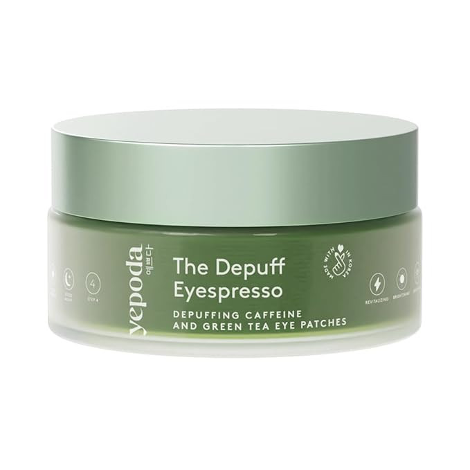 Yepoda The Depuff Eyespresso, Depuffing Caffeine & Green Tea Eye Patches, Reduce Puffiness & Reju... | Amazon (US)
