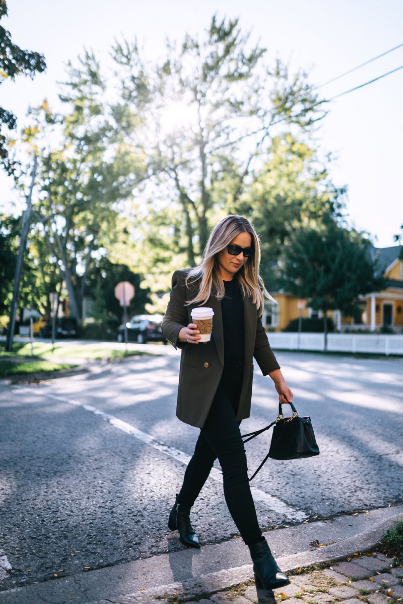 Stepping into fall like… 🍂

This Zara Green Blazer is a must-have for the fall season! 😍

#LTKSeasonal #LTKstyletip