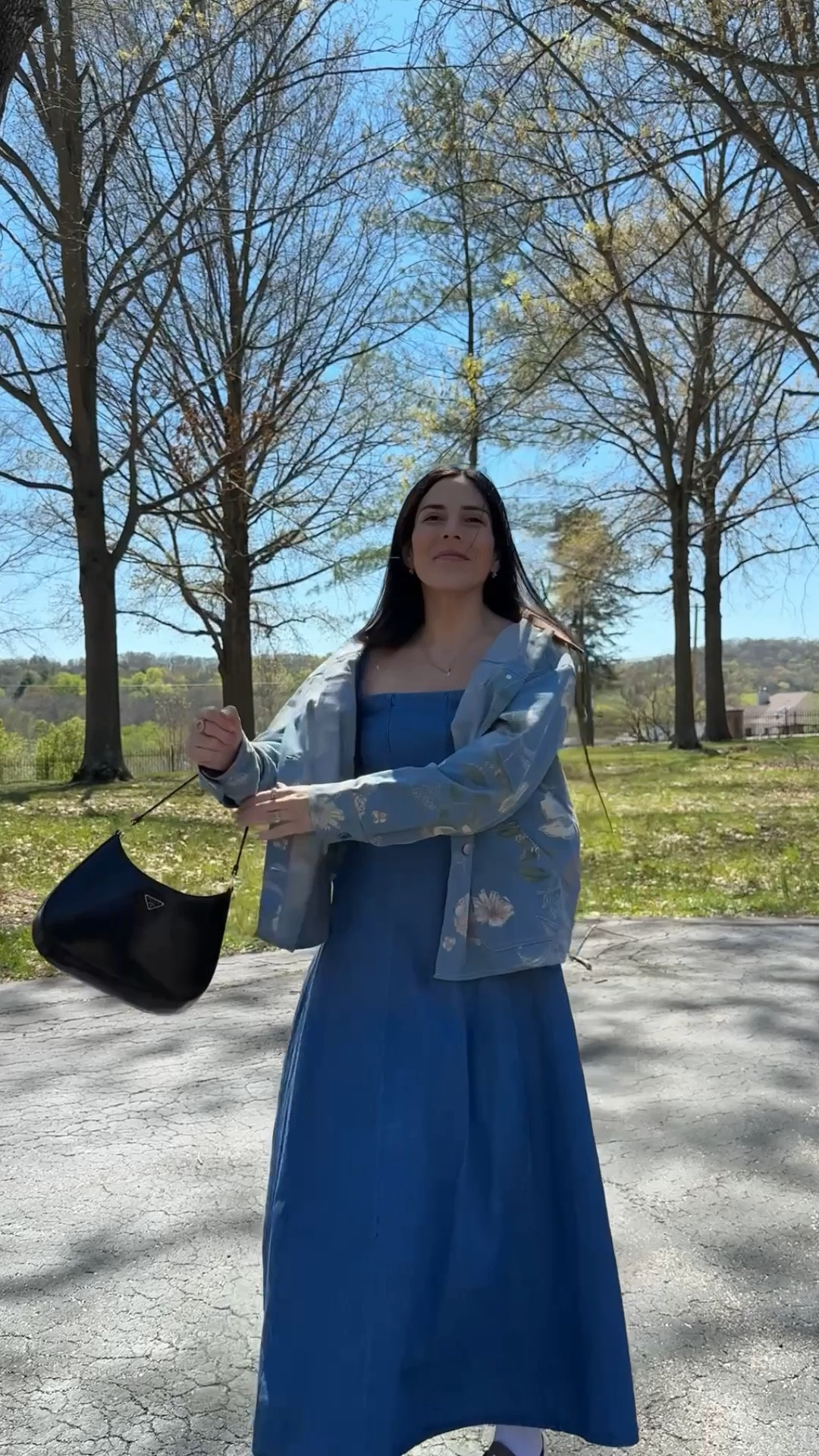 Size S in the dress and jacket

#LTKdayinmylife #LTKSaleAlert #LTKootd