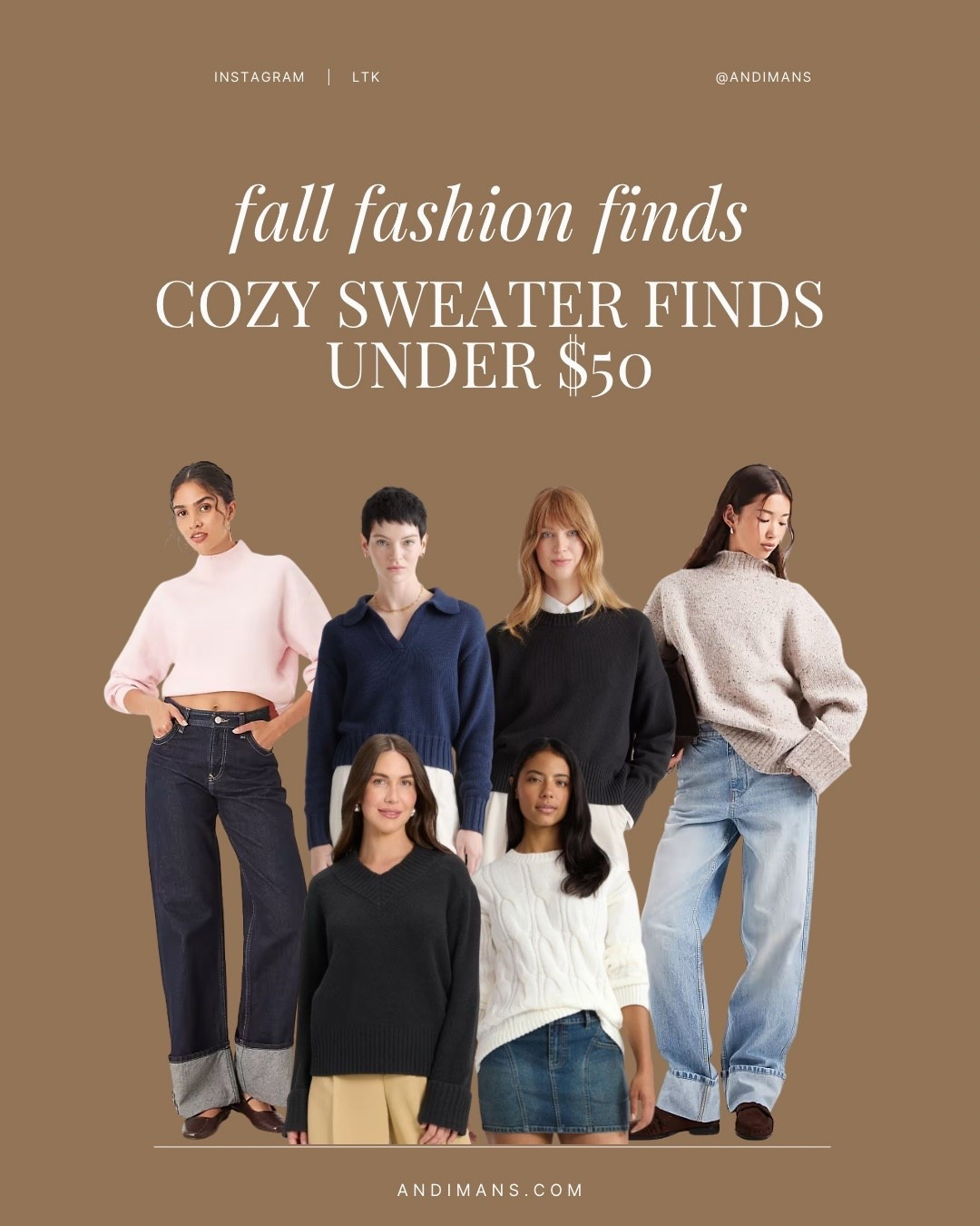 Cozy sweater finds under $50!

#LTKSeasonal #LTKFindsUnder50 #LTKStyleTip
