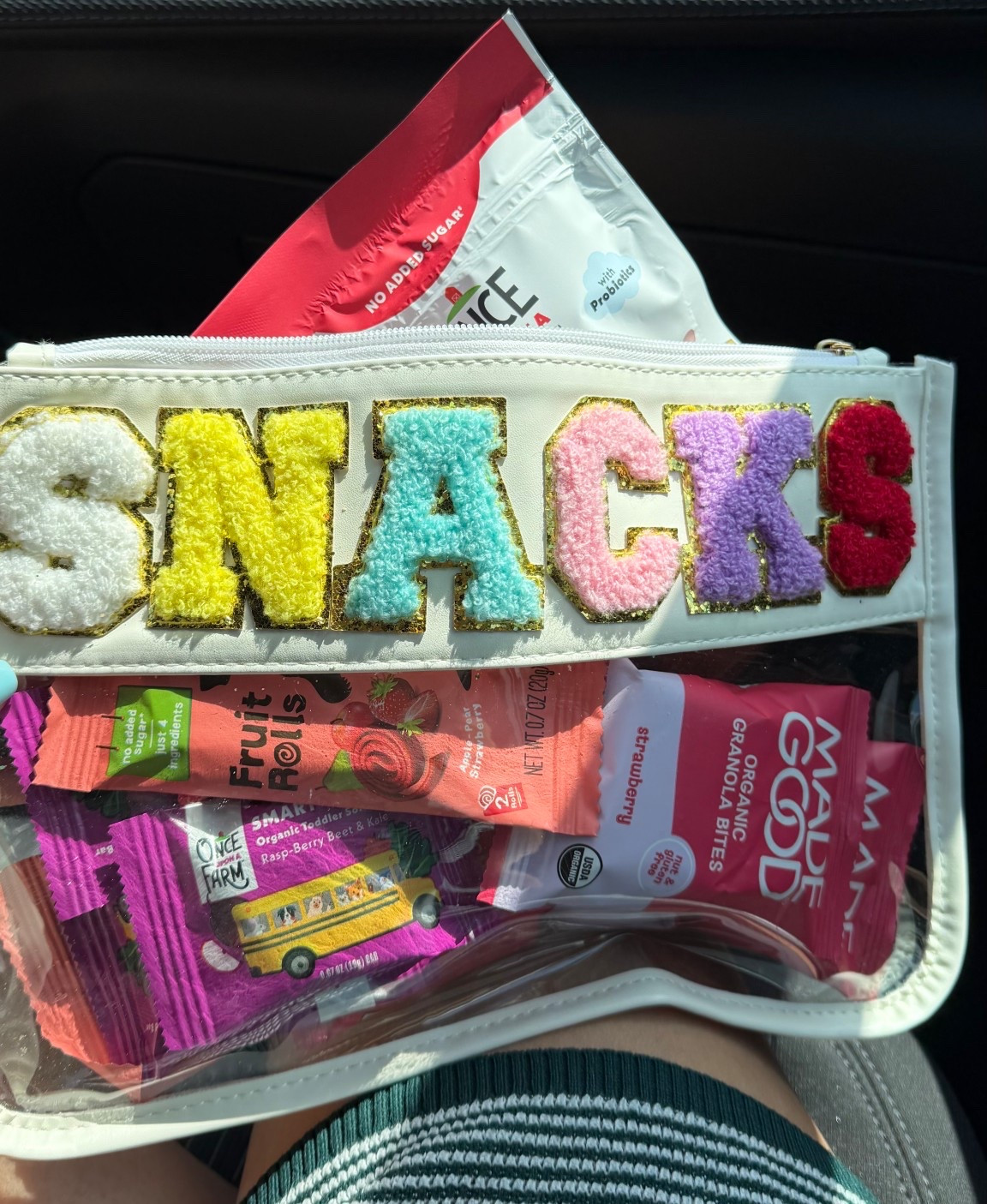Clear snack bag 
Snack travel bag 
Healthy kid snacks 
Amazon travel finds


#LTKKids #LTKTravel #LTKmomlife