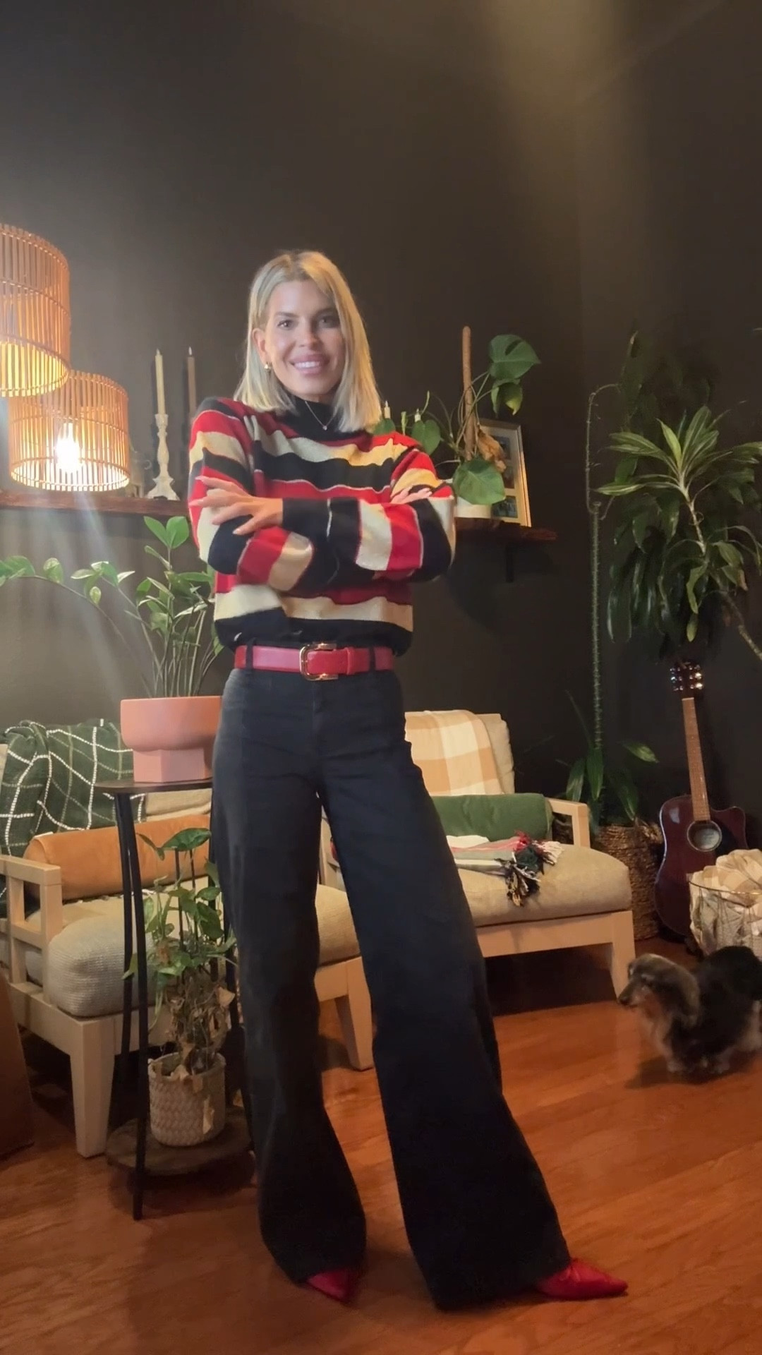 These jeans make my legs look so long!
Tts, I’m wearing a 24

#LTKFindsUnder100 #LTKootd #LTKOver40