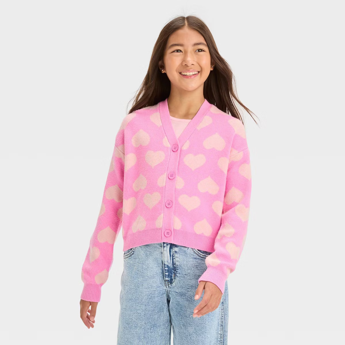 Girls' Novelty Cardigan - art class™ | Target