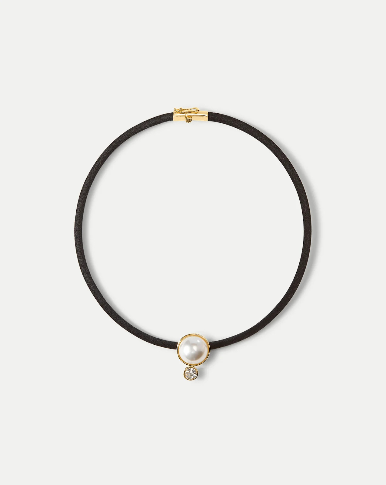 Pearl Pendant Cord Necklace | Veronica Beard