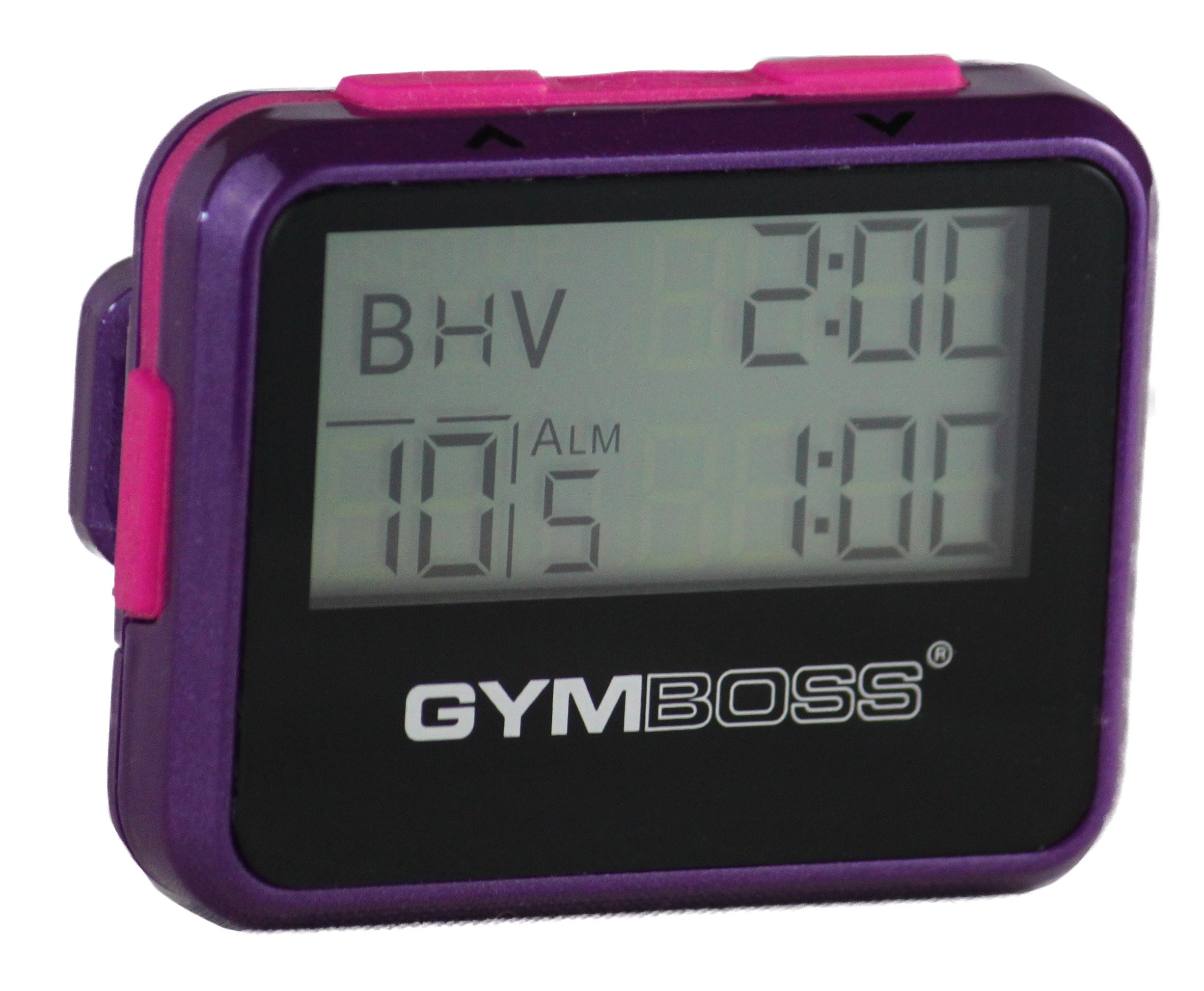 Gymboss Interval Timer and Stopwatch - Violet/Pink Metallic Gloss | Amazon (US)