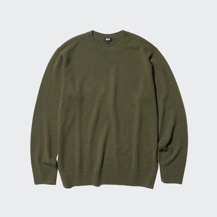 Cashmere Crew Neck Long-Sleeve Sweater | UNIQLO (US)