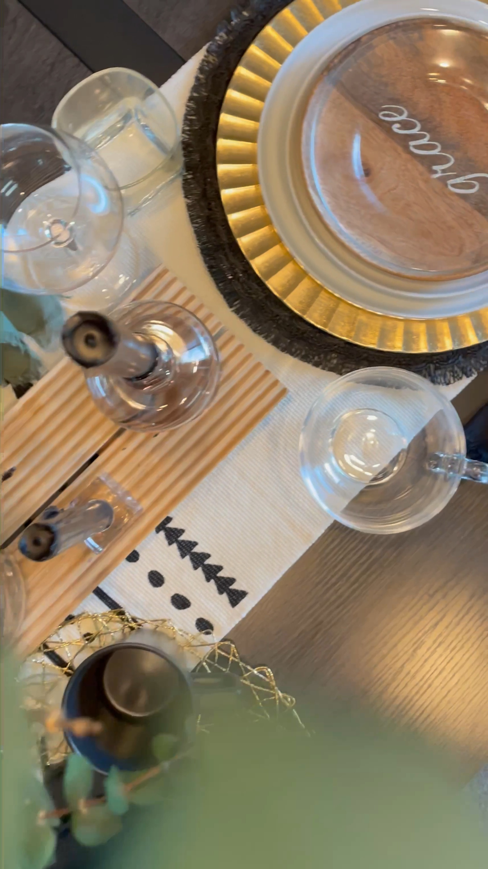 2 simple yet stylish tablescapes as seen on Amazon live 🍽️

#LTKhome #LTKHoliday #LTKSeasonal