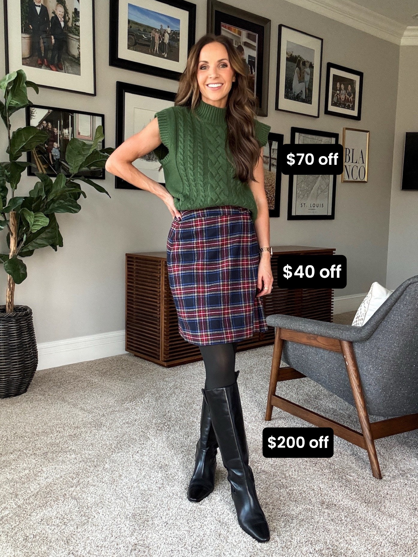 Whole outfit on sale! I can’t believe how marked down these boots are!

#LTKSaleAlert