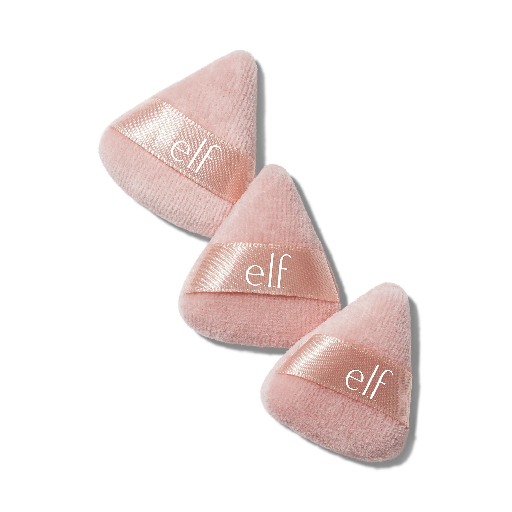 Halo Glow Pinkie Powder Puff Set - 3 | e.l.f. Cosmetics | e.l.f. cosmetics (US)