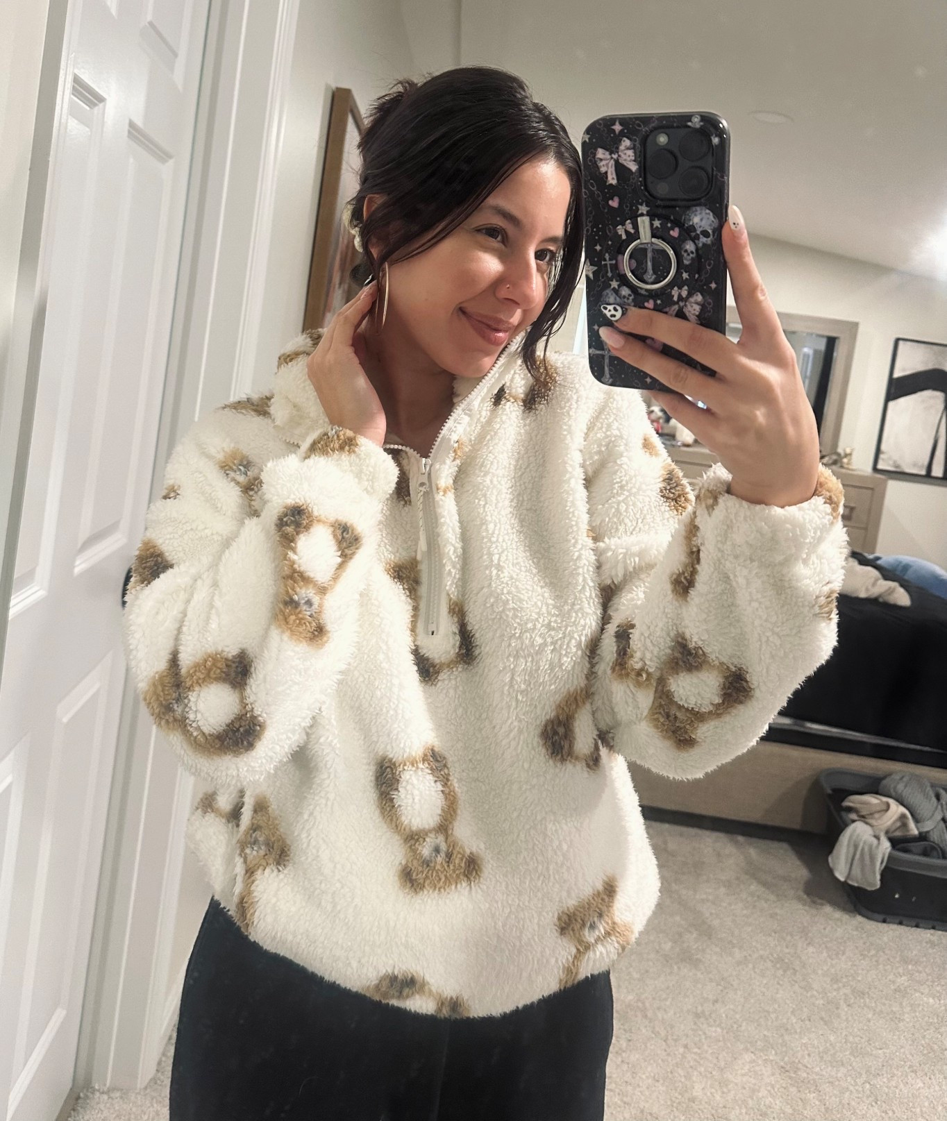 Cozy bear fleece pullover 🐻 $10 @ Walmart!!! 

#LTKGiftGuide #LTKHoliday #LTKCyberWeek